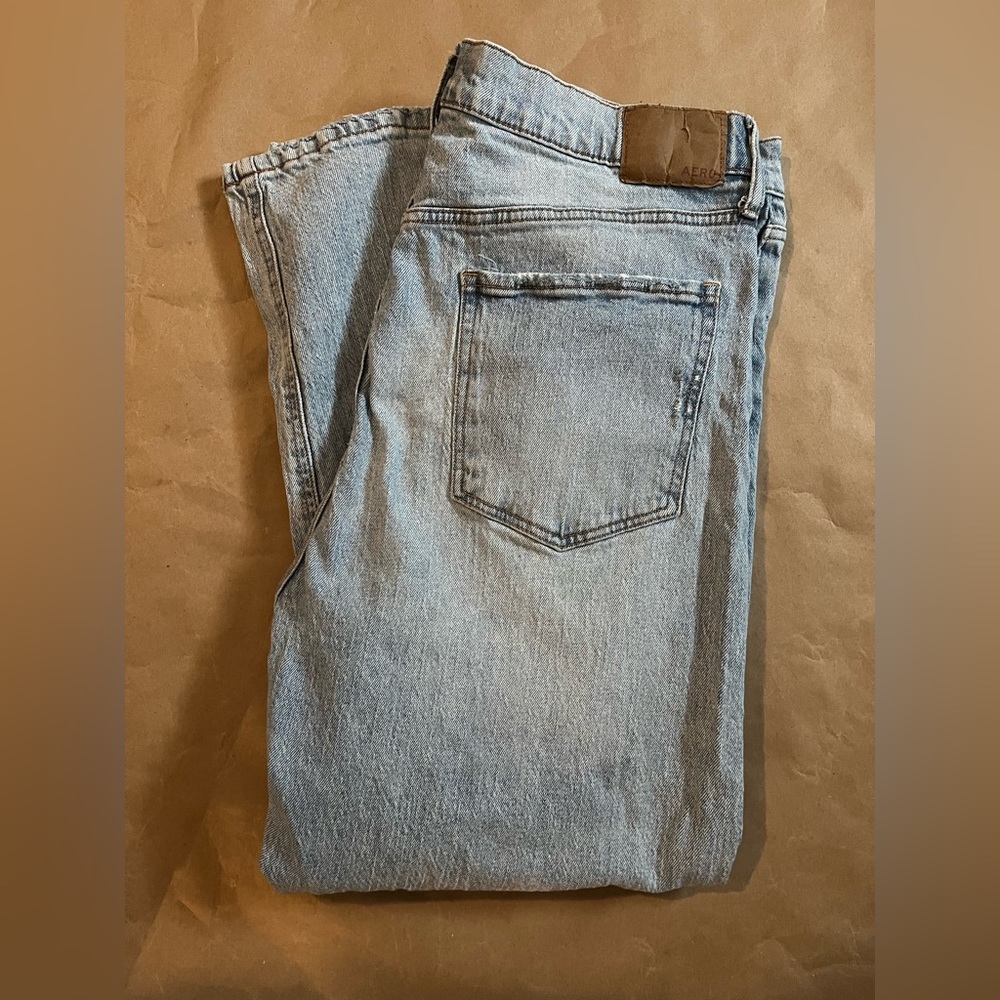 Aeropostale 90’s super high rise straight cut jeans